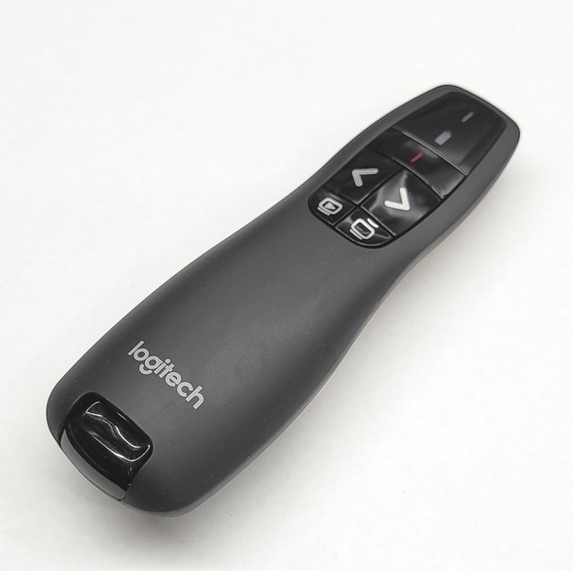 Logitech R400 Wireless Presenter Presentation Remote Control w/ Laser Pointer