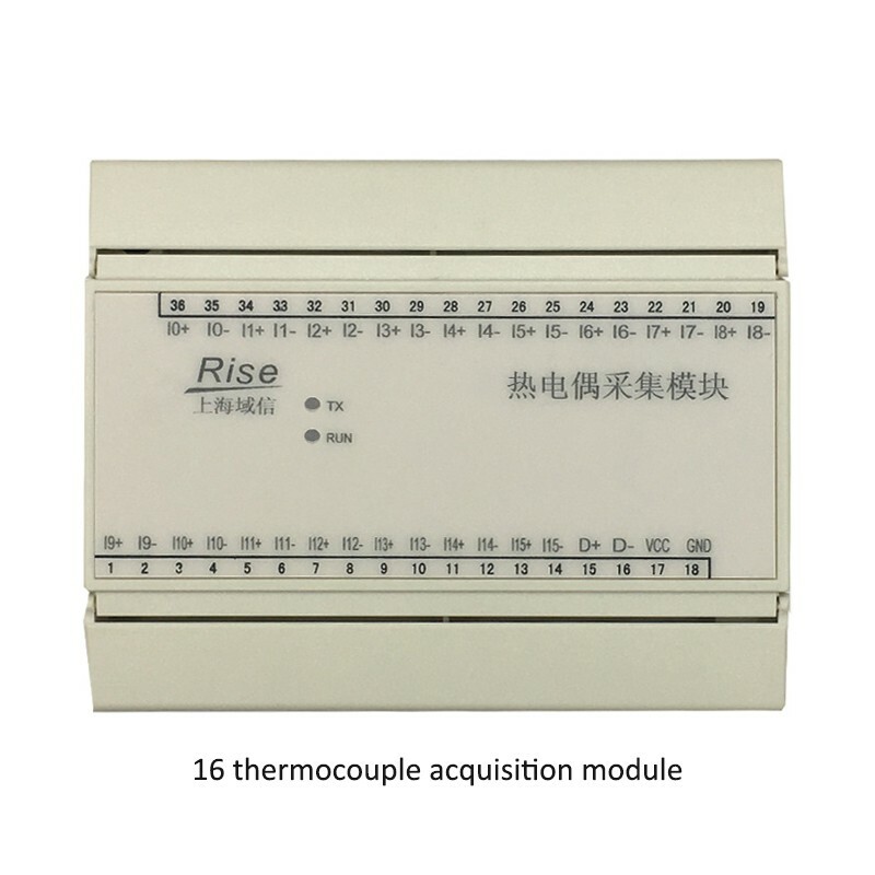 16-Way Data Acquisition System Module K Thermocouple Temperature Transmitter