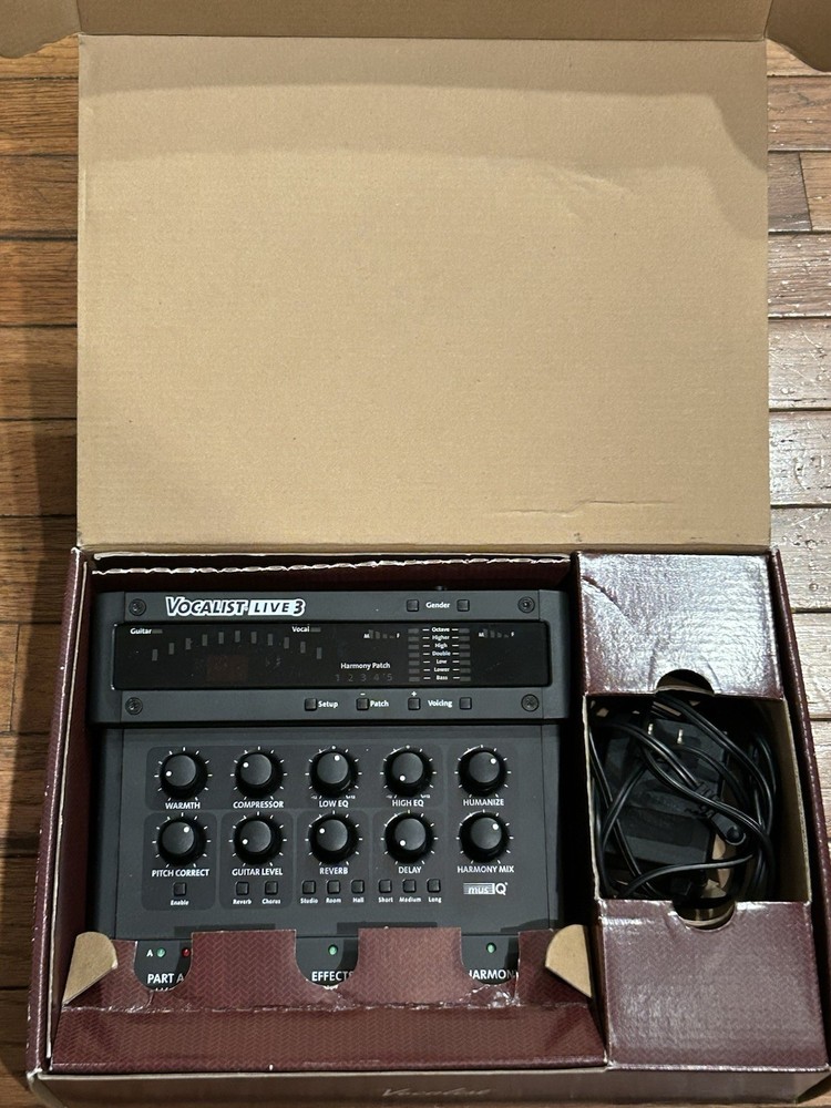 Digitech Vocalist Live 3 Vocal Multi Effects Processor Pedal