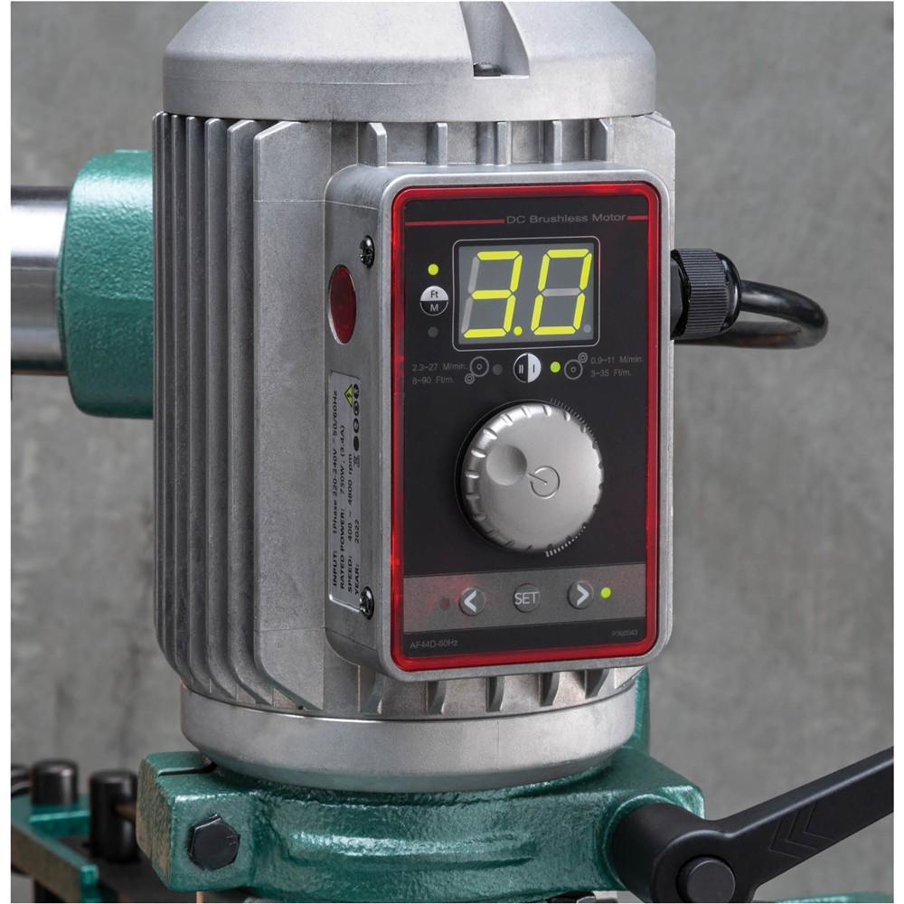 T33924 1 HP Variable-Speed 3-Roller Power Feeder, Single-Phase