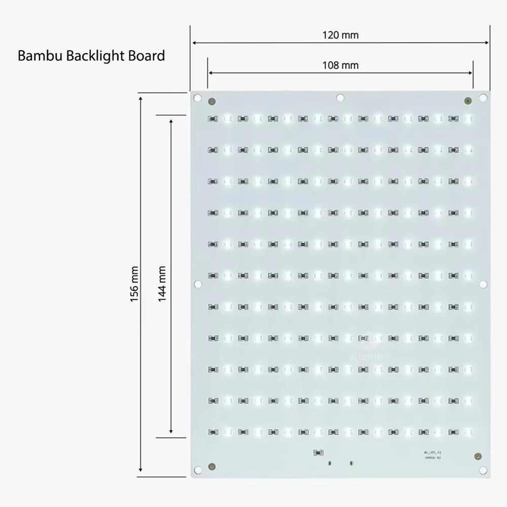 For 3D Printer Lithophane LED Backlight Board Kit USB C DIY8676