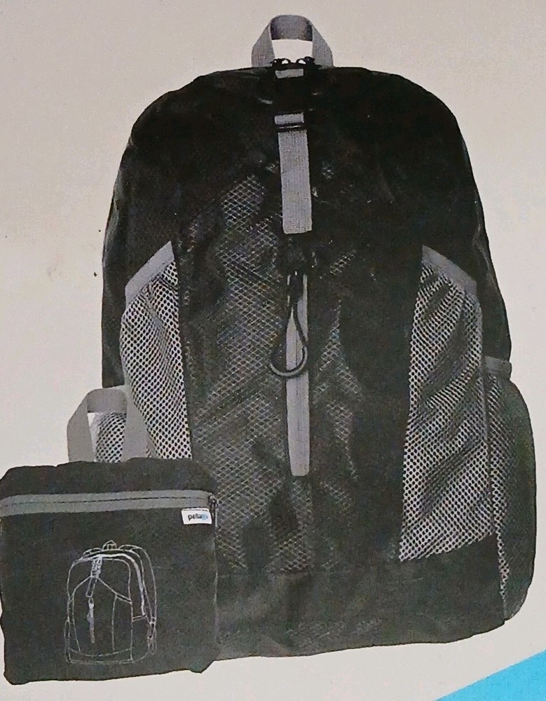 Pelago Compact Packable Vacation Day / Pack, Gray, New