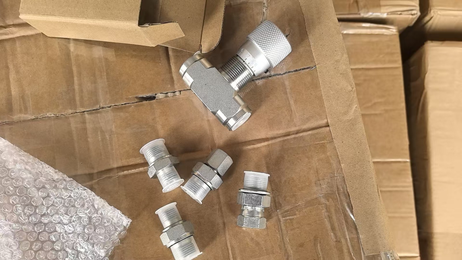 3/8" L08 - Hydraulic Flow Control Valve - STB-G3/8 - Mini Excavator-In Stock USA