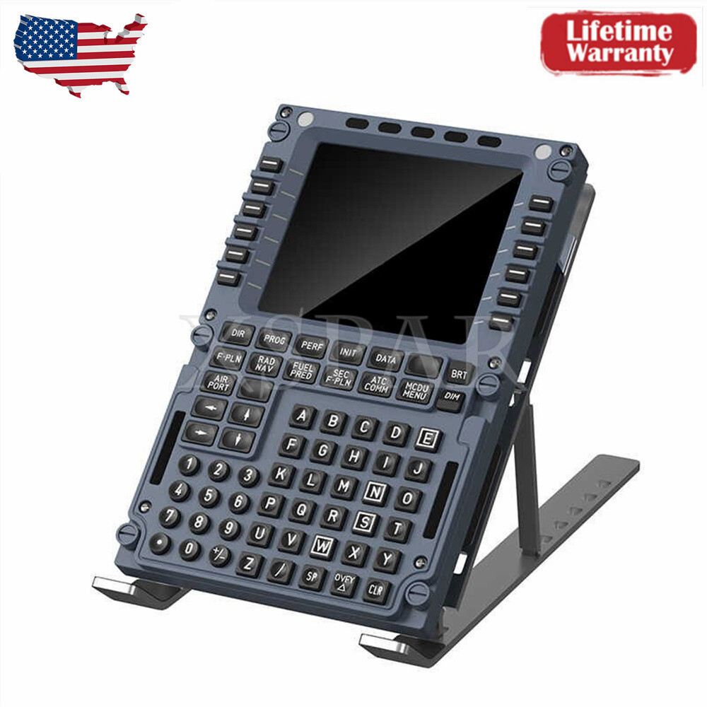 WINGFLEX A320 MCDU Flight Simulator Feature Full-Scale Simulation for XPLANE #US