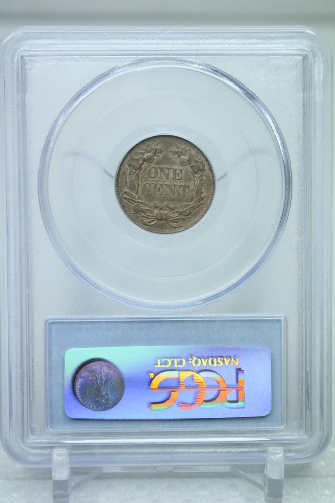 1857 Flying Eagle Cent 1C PCGS MS63 #2524
