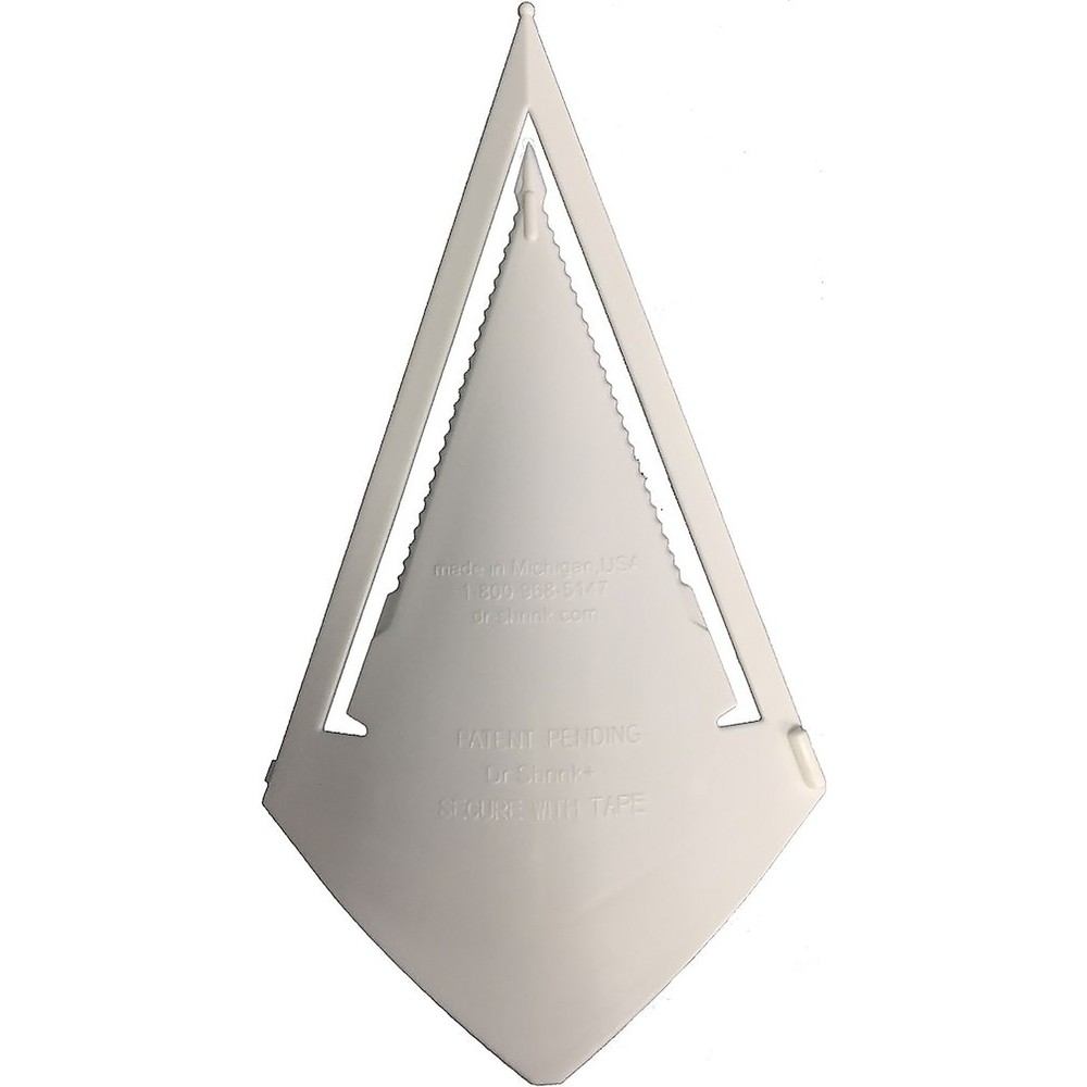 Boat Shrink Wrap Vent Airflow Under Wrap Lightning Vent Self-Piercing White