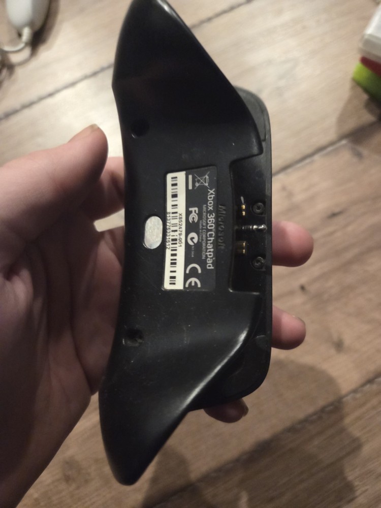 Microsoft Xbox 360 OEM Chat Pad Chatpad Black Tested
