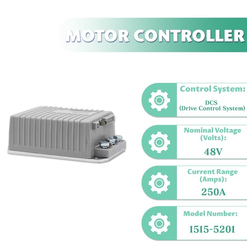 48V 250A 1515-5201 Motor Controller fit Curtis Club Car DS & Precedent Golf Cart