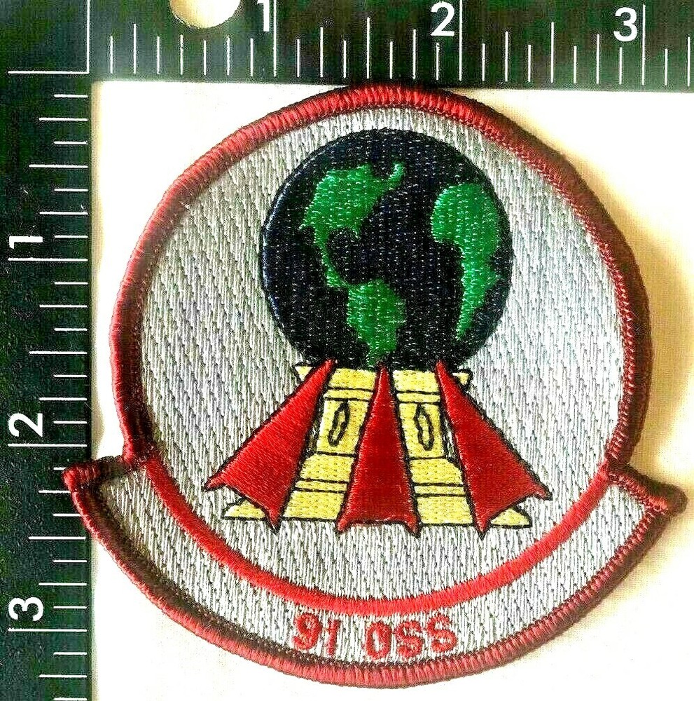 U.S. AIR FORCE 91st OPERATIONS SUPPORT SQUADRON PATCH (AFB-1) USAF