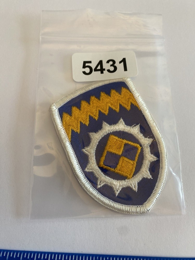 US Army Alaska Support Command Patch Full Color Patch INV5431