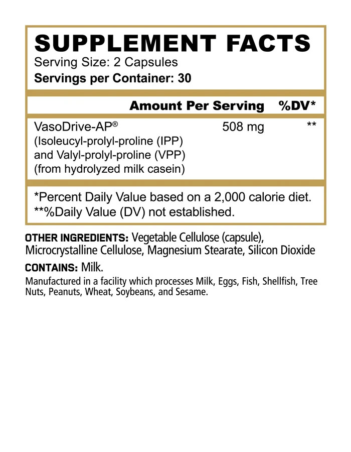 APANDA SUPPLEMENTS - Vasodrive AP 60 Cap.Free Shipping