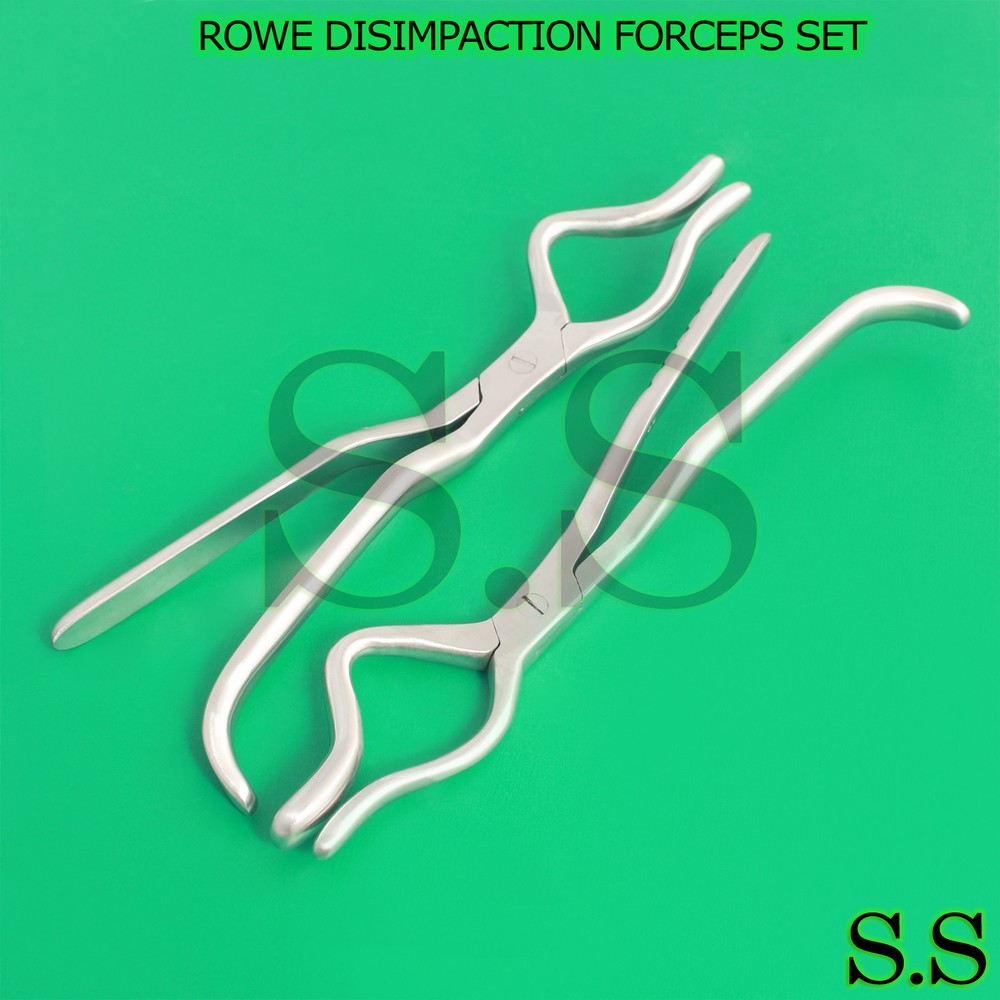 ROWE DISIMPACTION FORCEPS Left & RIGHT 23CM