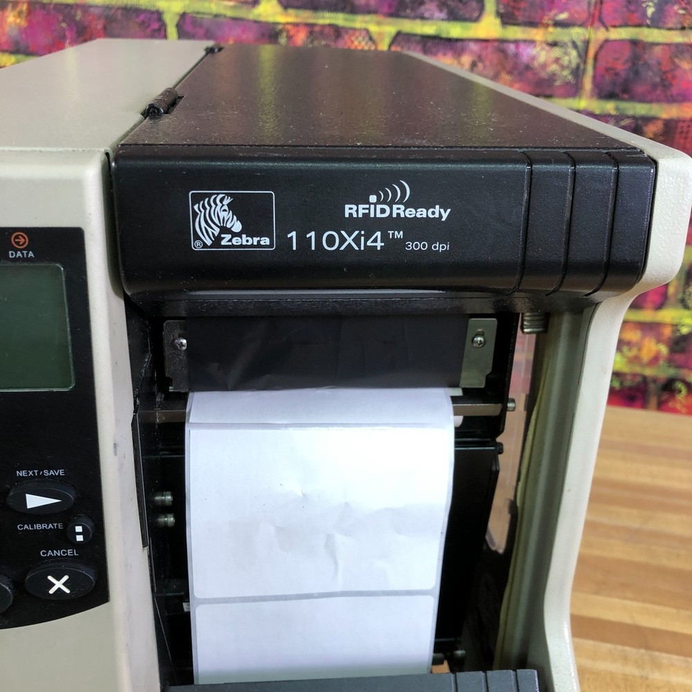 Zebra 110Xi4 Thermal Transfer Barcode Label Printer 300 dpi with Printhead