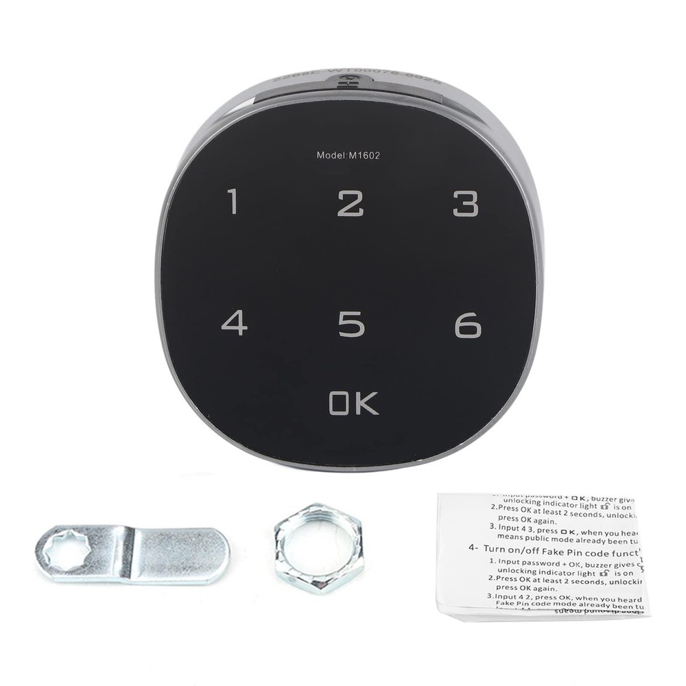 Code Lock Kit Digital Combination Lock Cam Cabinet Sturdy Zinc Alloy Keyless