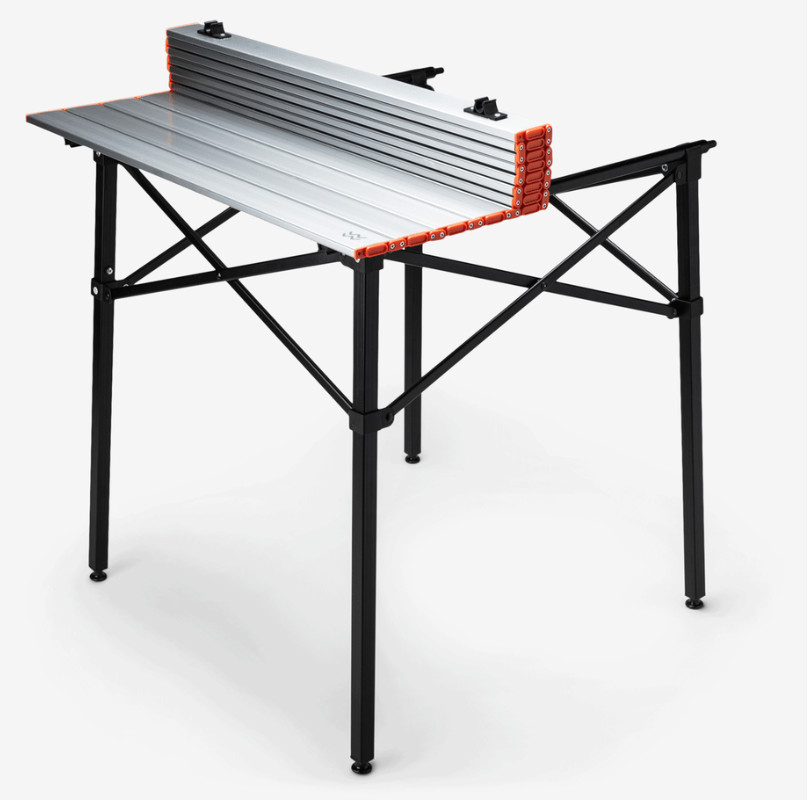 Large Roll-Top Camp Table