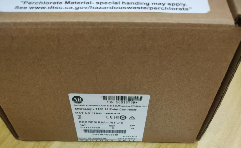 AB 1763-L16BBB SER B MicroLogix 1100 16 Point Controller 1763L16BBB