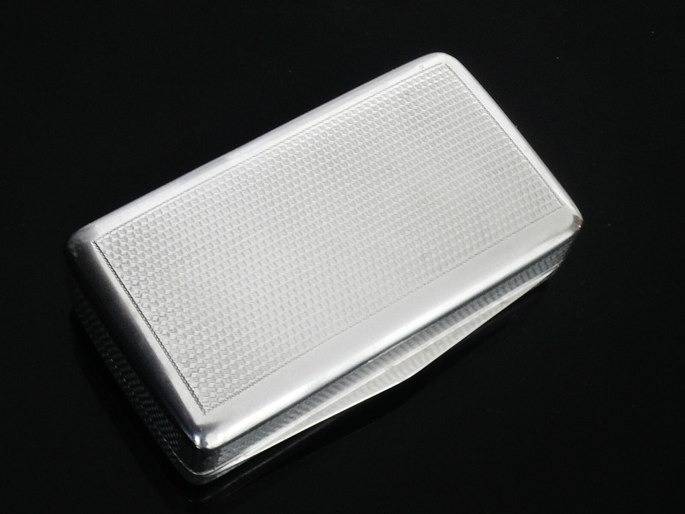 Antique Continental Silver Snuff Box c.1900