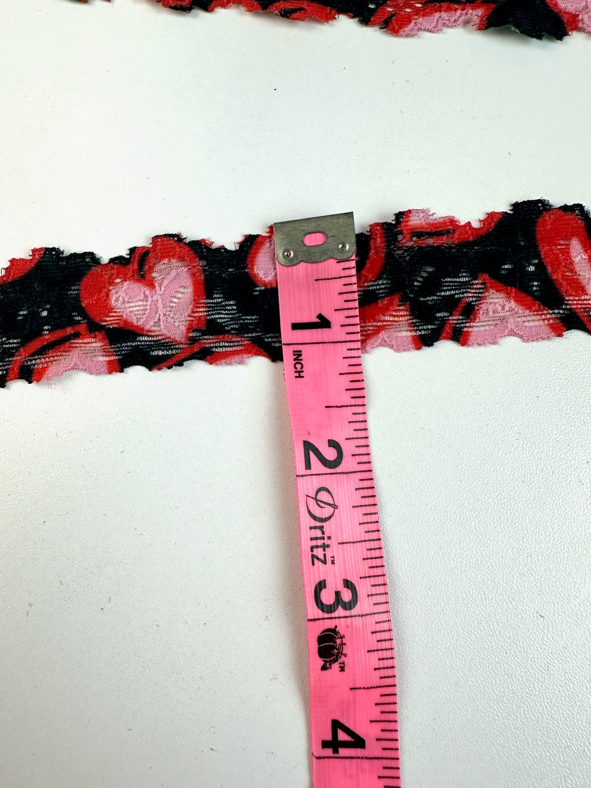 Stretch Lace Trim lot 1 1/8"W 3 Spools Sewing Lingerie/ Klauber Brothers