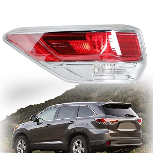 Left Outer Tail Light Rear Brake Tail light Assembly Driver Side Replacement