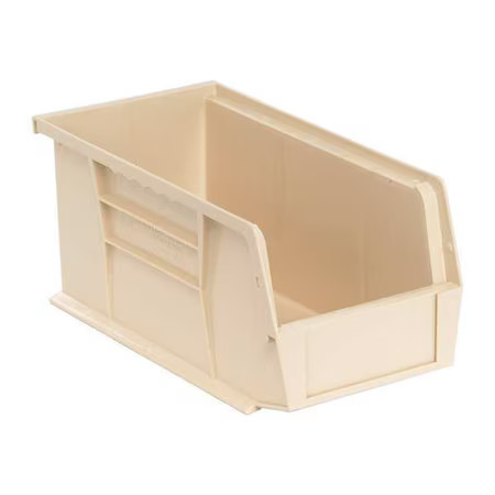 Quantum Storage Systems Qus230iv Hang & Stack Storage Bin, Polypropylene,