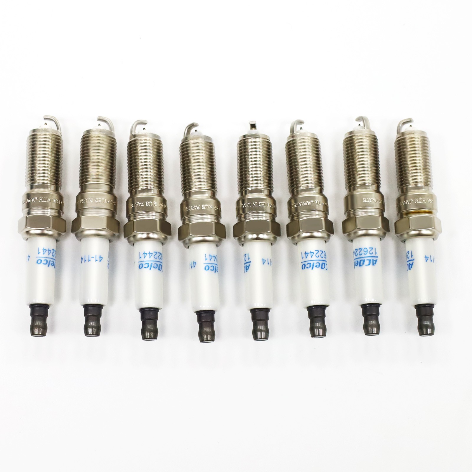 8set 41-114 Iridium Spark Plugs ACDELCO 12622441 Fit. for Cadillac Chevrolet GMC