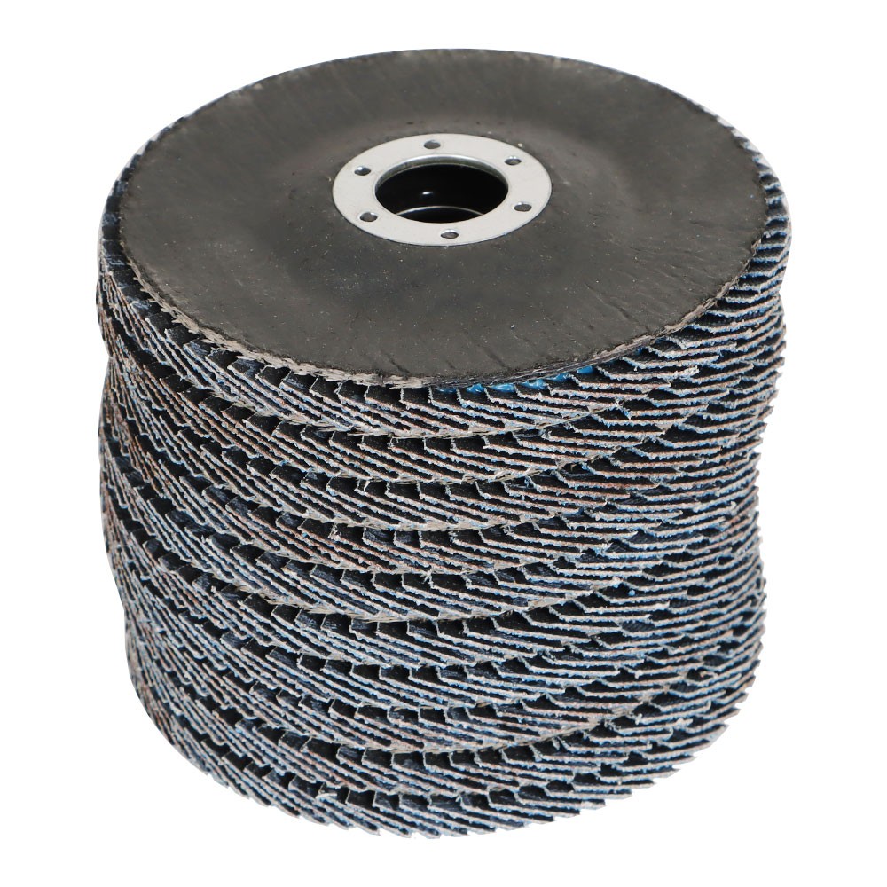 200Pack 4-1/2"×7/8'' 40 Grit T29 Premium Zirconia Flap Disc Sanding Grinding