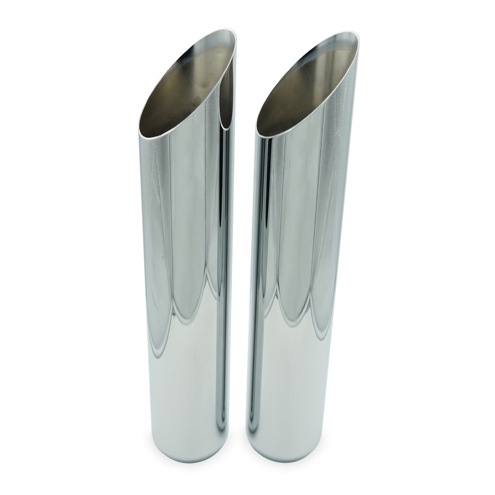 GMC Jimmy 92-94 2.5" Dual Exhaust Kits Flowmaster 50 Slash Tip Side Exit