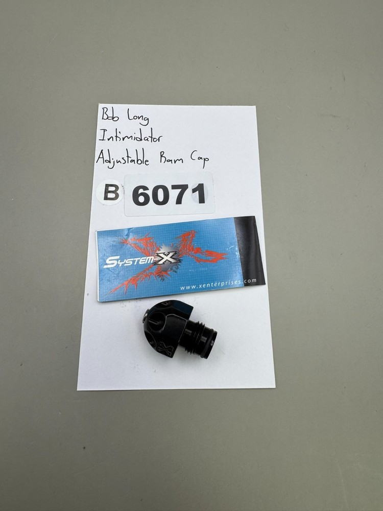 Bob Long Intimidator Adjustable Ram Cap-Gloss Black