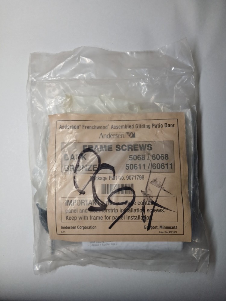 Anderson Window Patio Door Hardware Pack