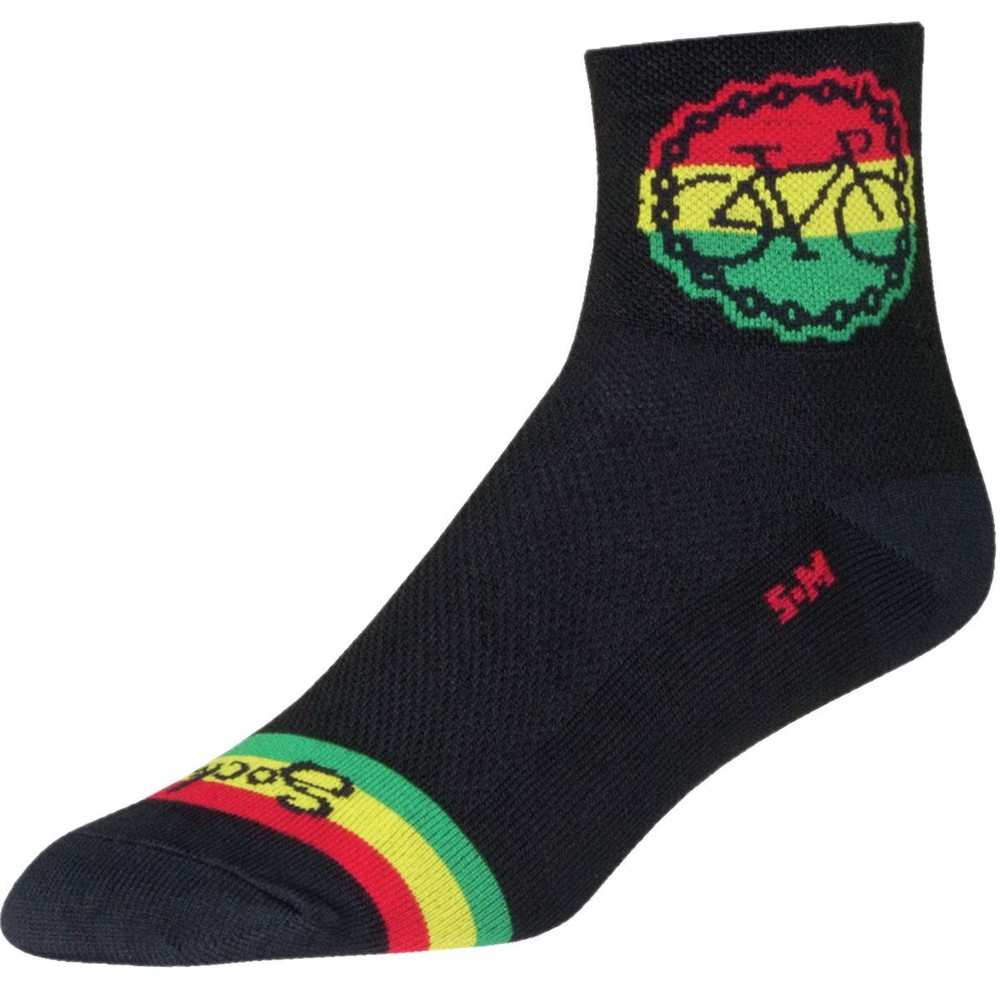 SockGuy Rasta Ride Sock