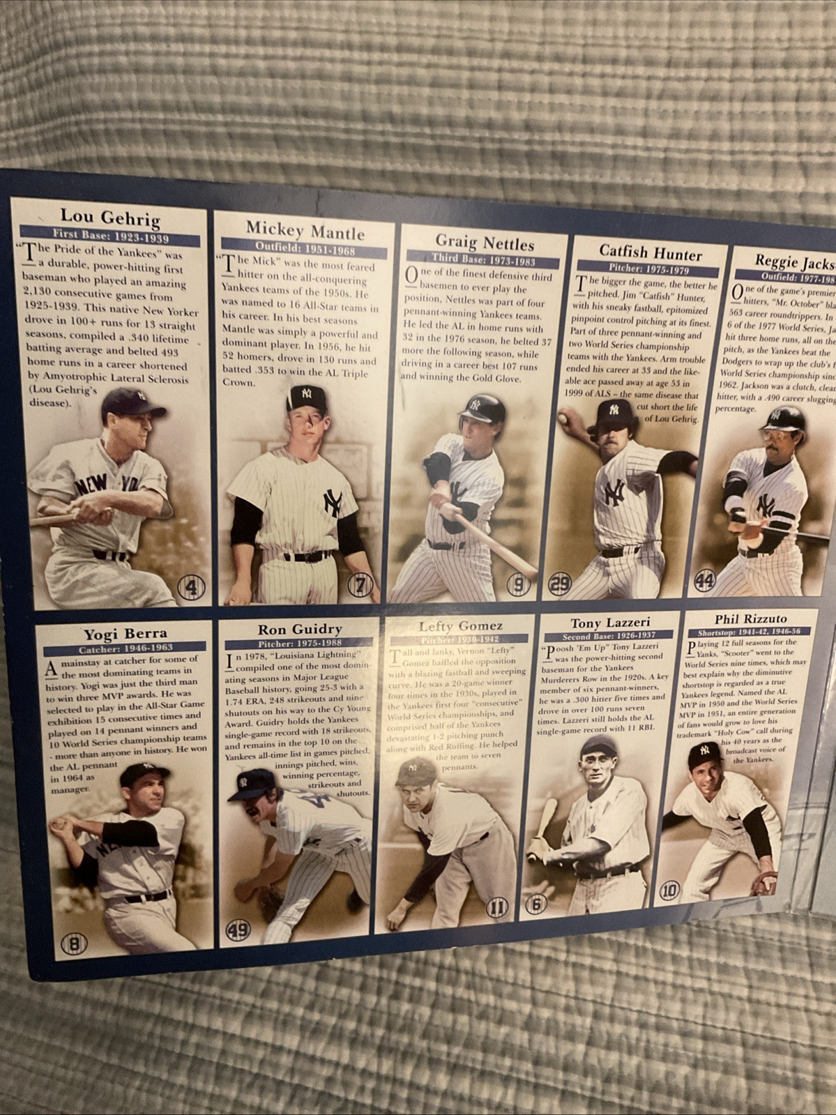 NEW YORK POST**YANKEES IMMORTALS 2005 MEDALLION COLLECTION [ COMPLETE ]