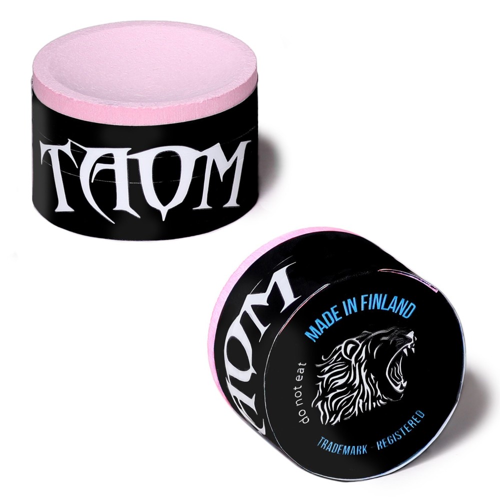 Taom Pyro Billiard Pool Cue Premium Chalk Pink