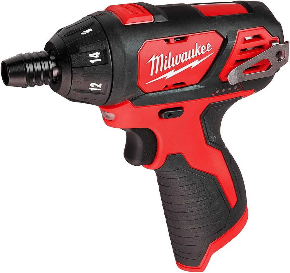 Milwaukee 2401-20 M12 1/4" Hex Screwdriver Bare Tool (Updated Model)