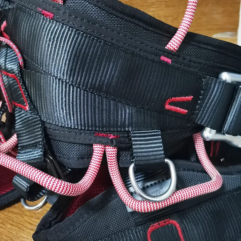 Arborist Climbing Harness, Half Body Fall Arrest Safety Saddle for Tree Work