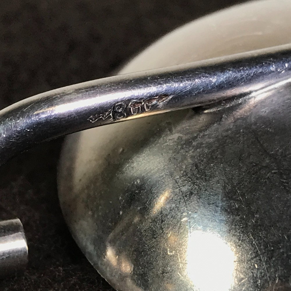 Figural Continental 800 Silver Spoon Snakes