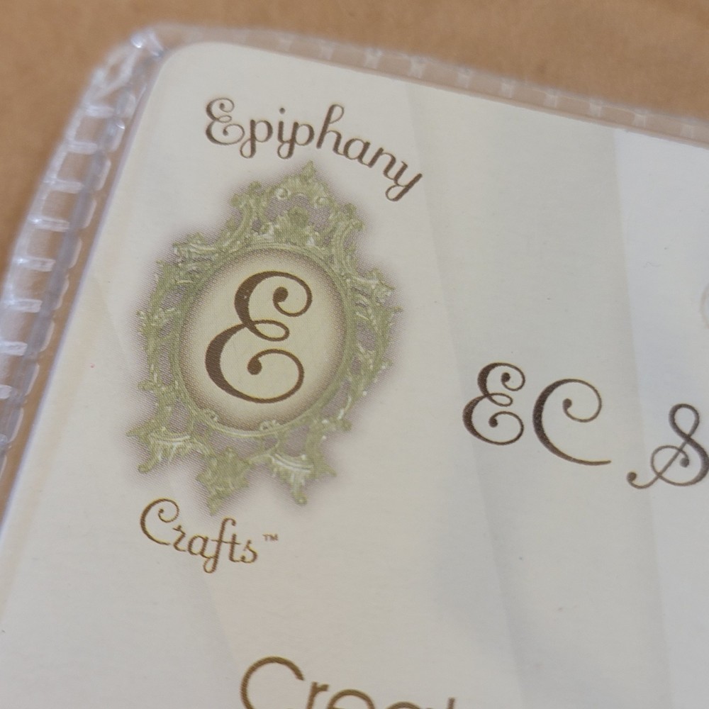 Epiphany Crafts- EC Shape Studio -Square 25-SST-38- Button Tool Punch- New