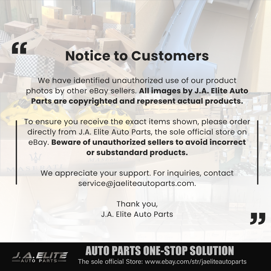 Genuine Air Filter Set for Bentley Continental GT GTC, Flying Spur 4.0L