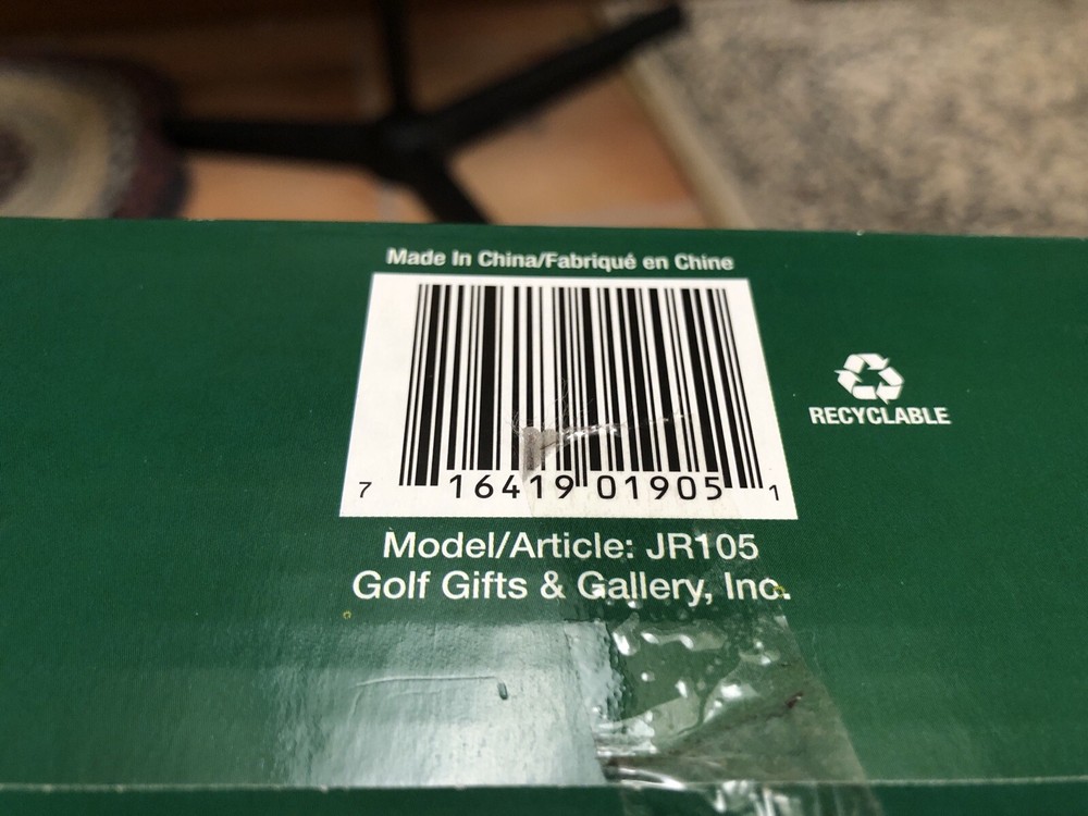 Putting Practice Mat World Golf Hazard Deluxe Automatic Return Green Putter