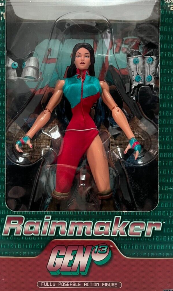 Diamond Distributors WildStorm Comics Gen 13 Rainmaker 12" Poseable Figure MINT