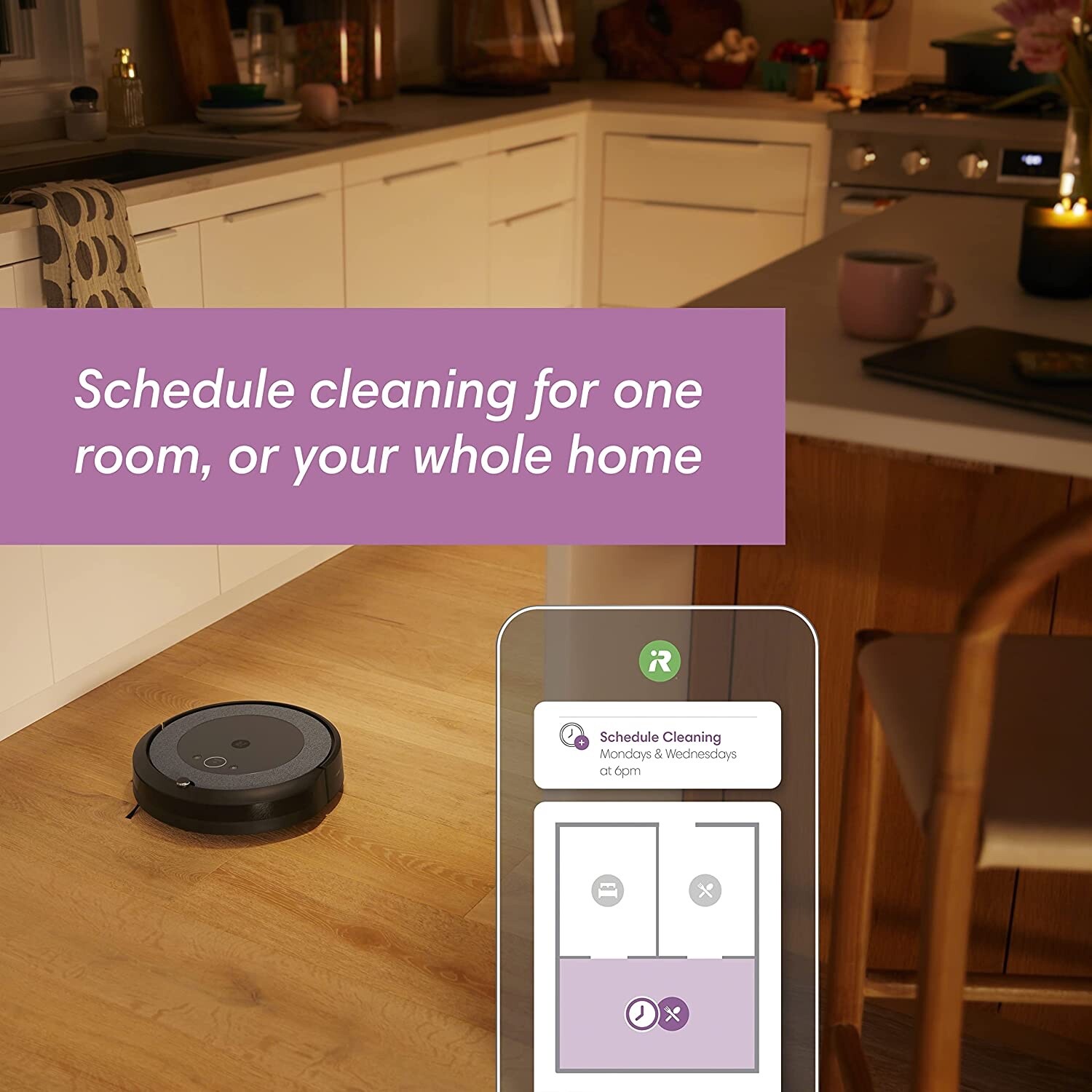 iRobot Roomba i4+ EVO (4550) Self-Emptying Robot Vacuum - Certified Refurbished!