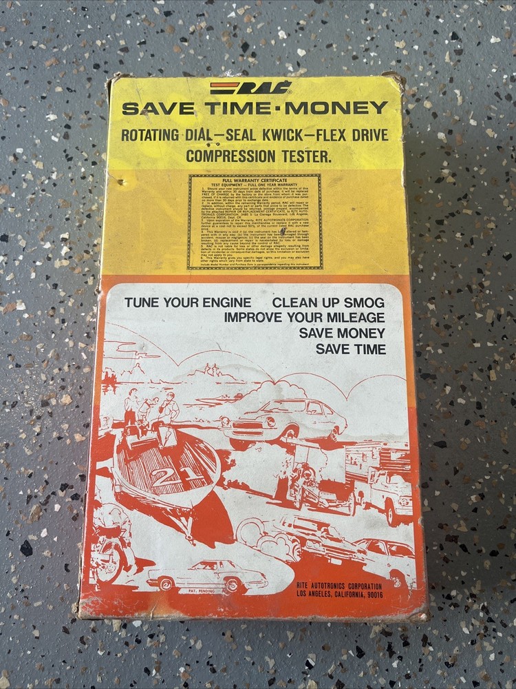 1977 compression tester kit