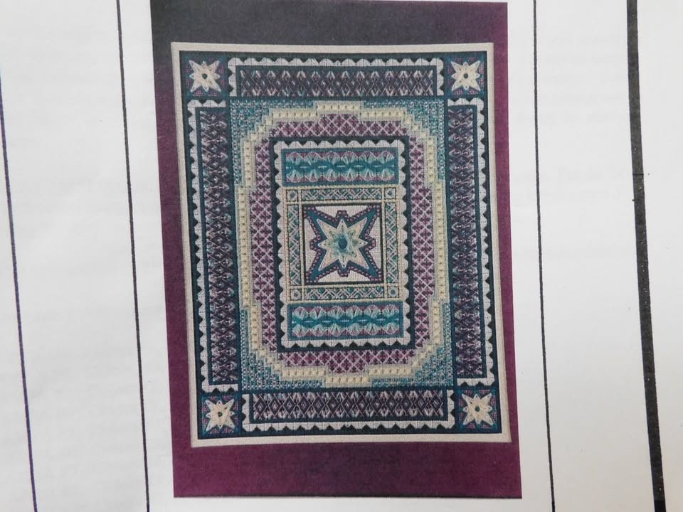 Flint by Jean Hilton (DL16) Counted Needlepoint Pattern