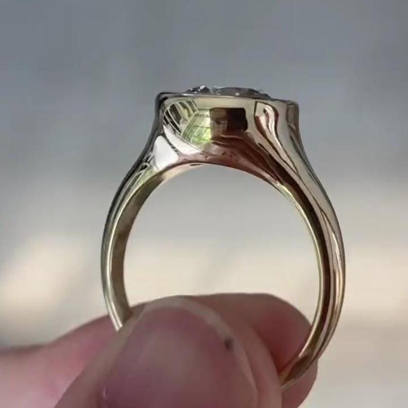 2.30 TCW Classic White Lab Grown Diamond Engagement Ring