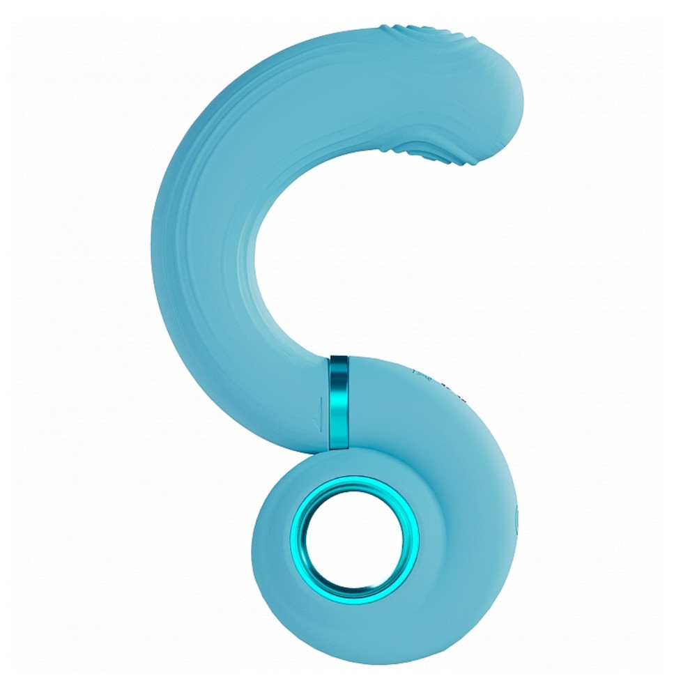 Vibrating Swirl Silicone Discreet Vibrator Stimulator Multi-function Teaser