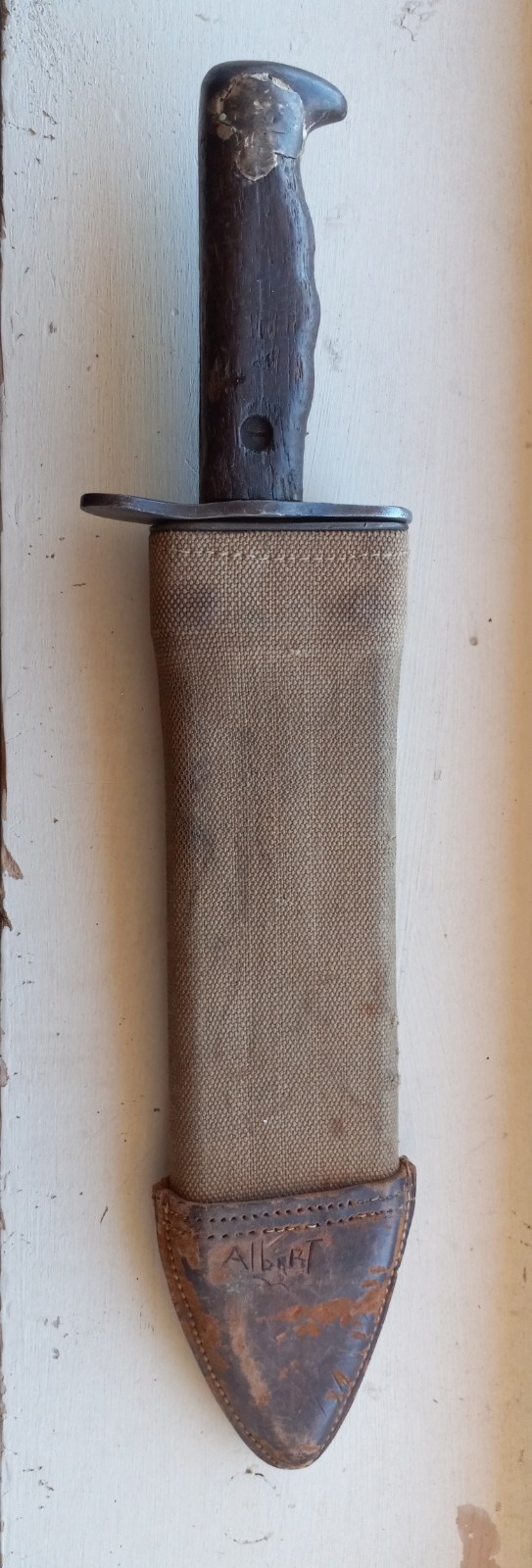 ORIGINAL WORLD WAR 1 US ARMY/ MARINE MODEL 1917 BOLO KNIFE