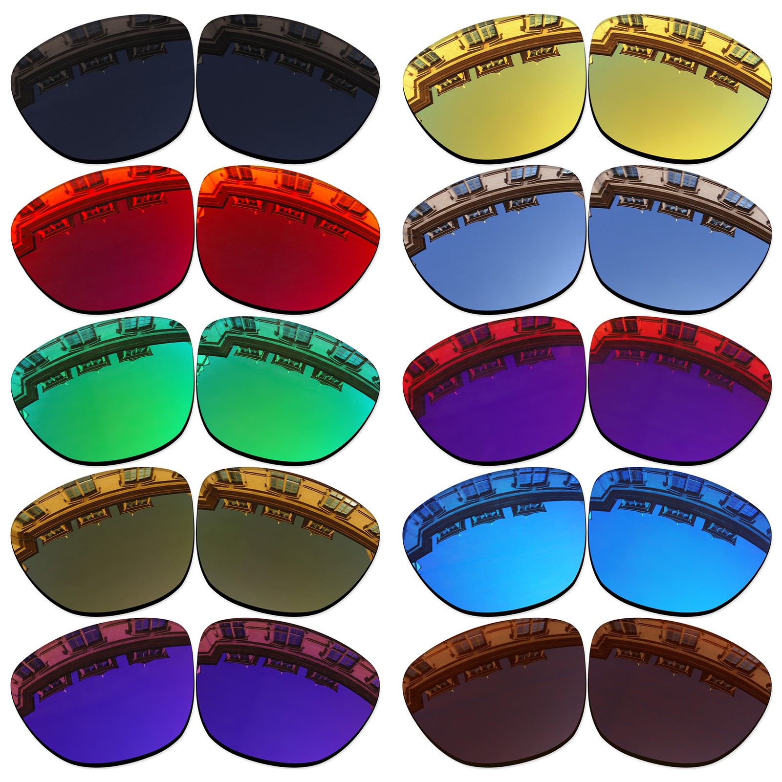 Vonxyz Polarized Replacement Lenses for-Oakley Frogskins OO9013 Sunglasses -Opts