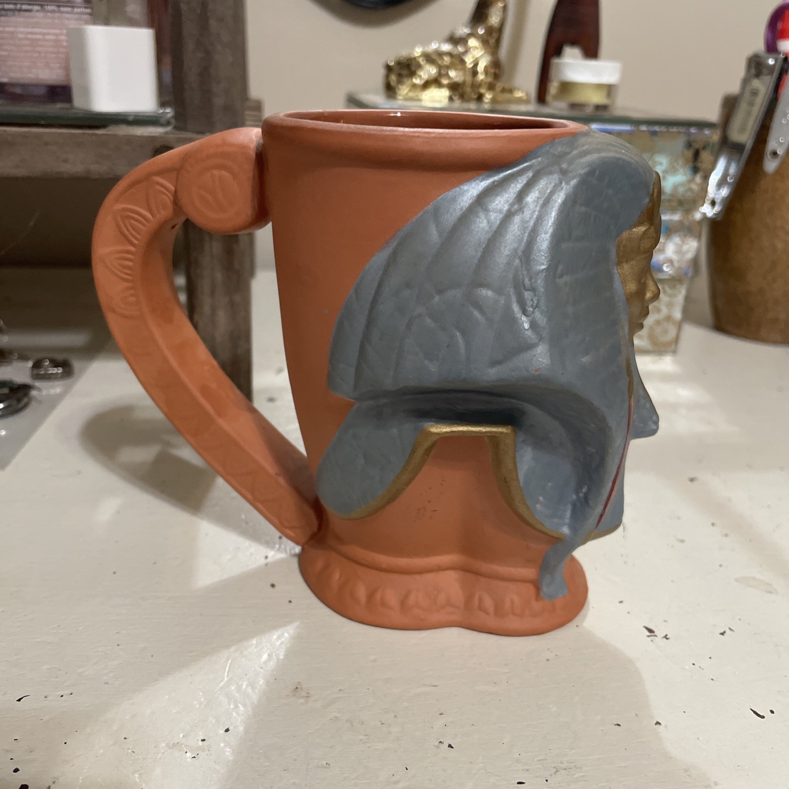 Vintage Applause Inc Stargate Figural King Tut Mug Cup #45886, 1994 Le Studio