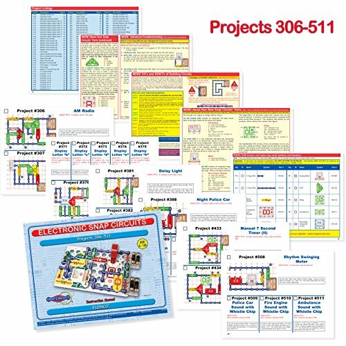 Elenco SC-500R Snap Circuits Pro 500 Experiments Electronics Educational Trai...