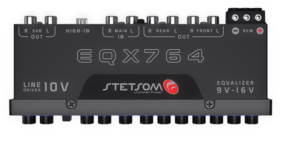 Stetsom EQX764 - 7 Band EQ Equalizer + Same Day Shipping from USA!