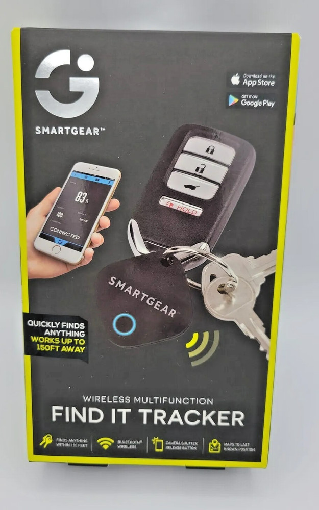 SMARTGEAR WIRELESS FIND IT MULTIFUNCTION TRACKER NEW Open Box For KEYS
